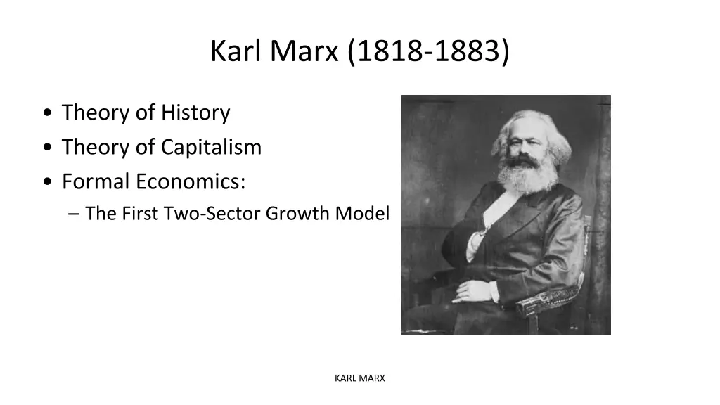 karl marx 1818 1883 1