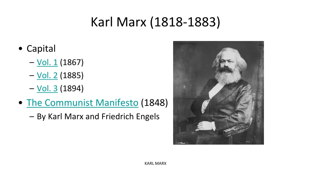 karl marx 1818 1883