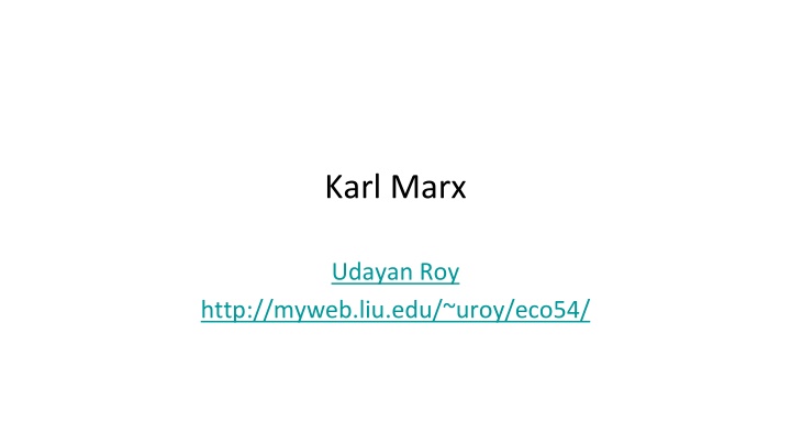 karl marx