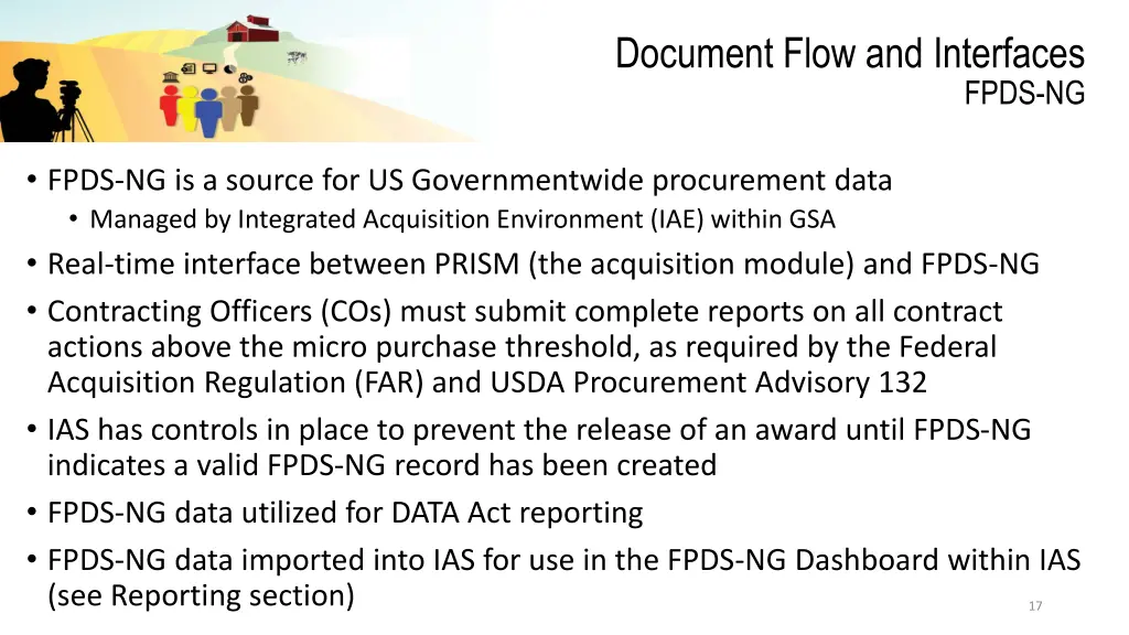 document flow and interfaces 3