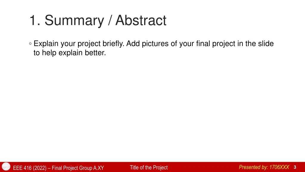 1 summary abstract