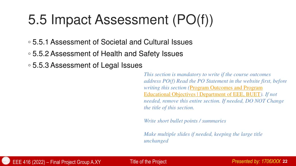 5 5 impact assessment po f