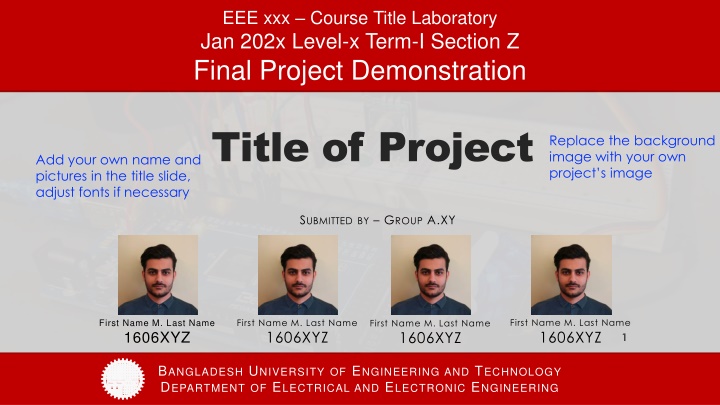 eee xxx course title laboratory jan 202x level