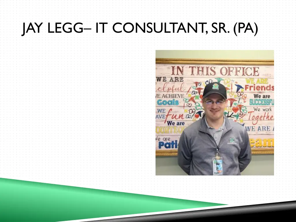 jay legg it consultant sr pa