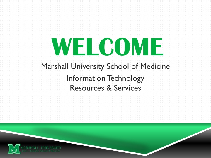 welcome marshall university school of medicine