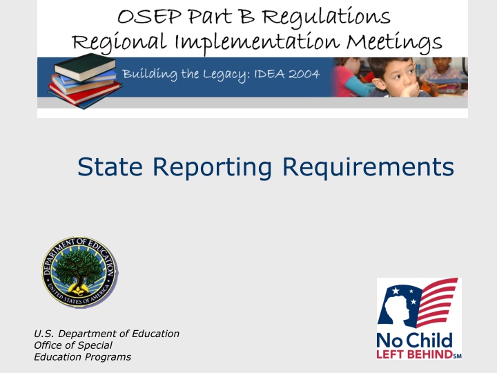 state reporting requirements