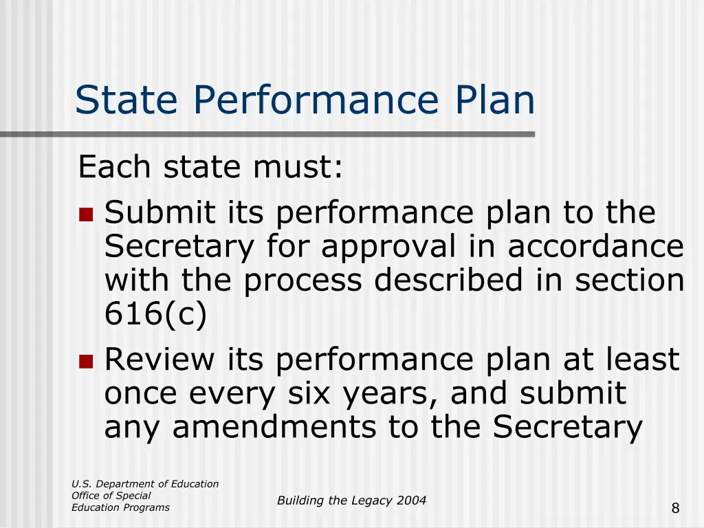 state performance plan 1