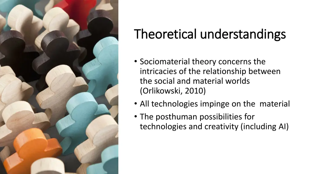 theoretical understandings theoretical