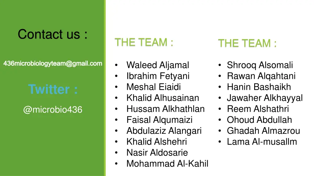 contact us