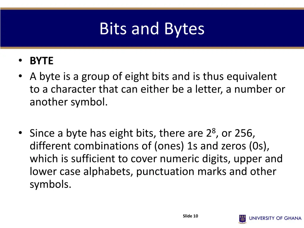 bits and bytes 1