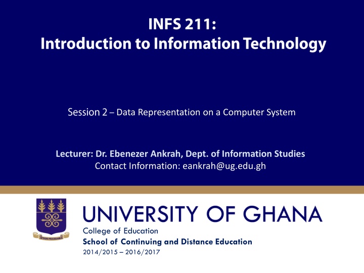 data representation on a computer system