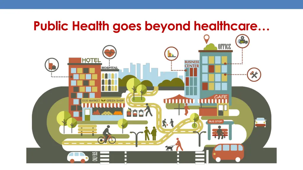 public health goes beyond healthcare