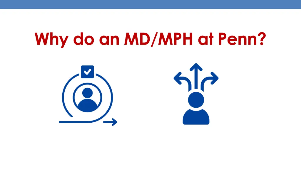 why do an md mph at penn