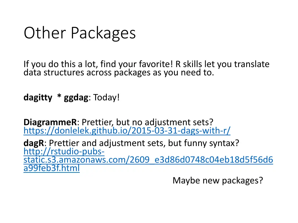 other packages