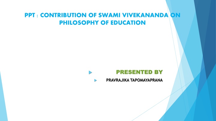 ppt contribution of swami vivekananda