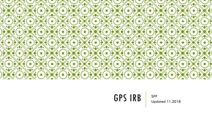 gps irb