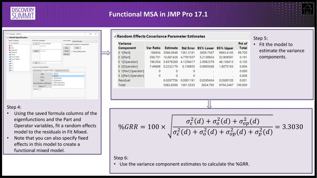 functional msa in jmp pro 17 1 1