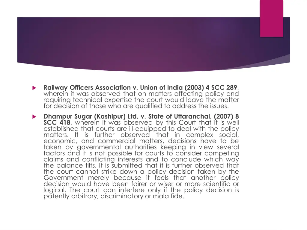 railway officers association v union of india