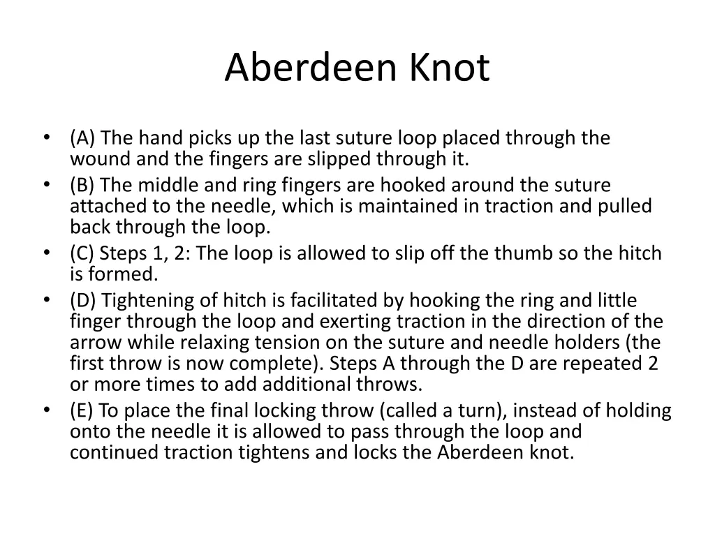 aberdeen knot 1