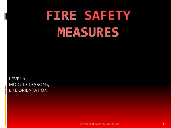 fire safety measures