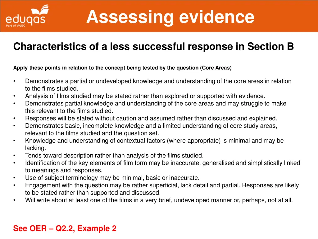 assessing evidence 24