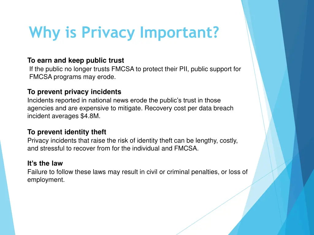 why is privacy important