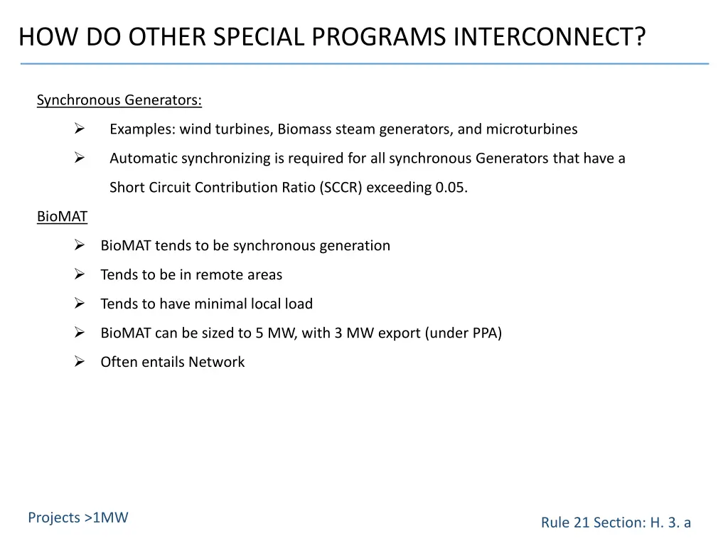 how do other special programs interconnect