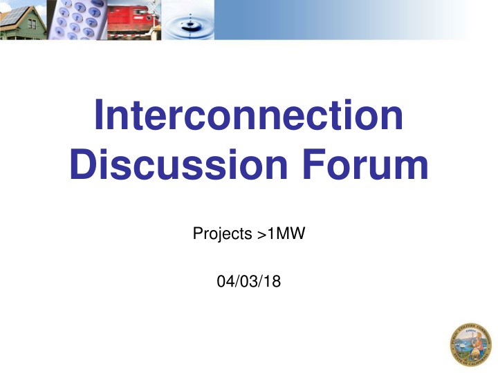 interconnection discussion forum