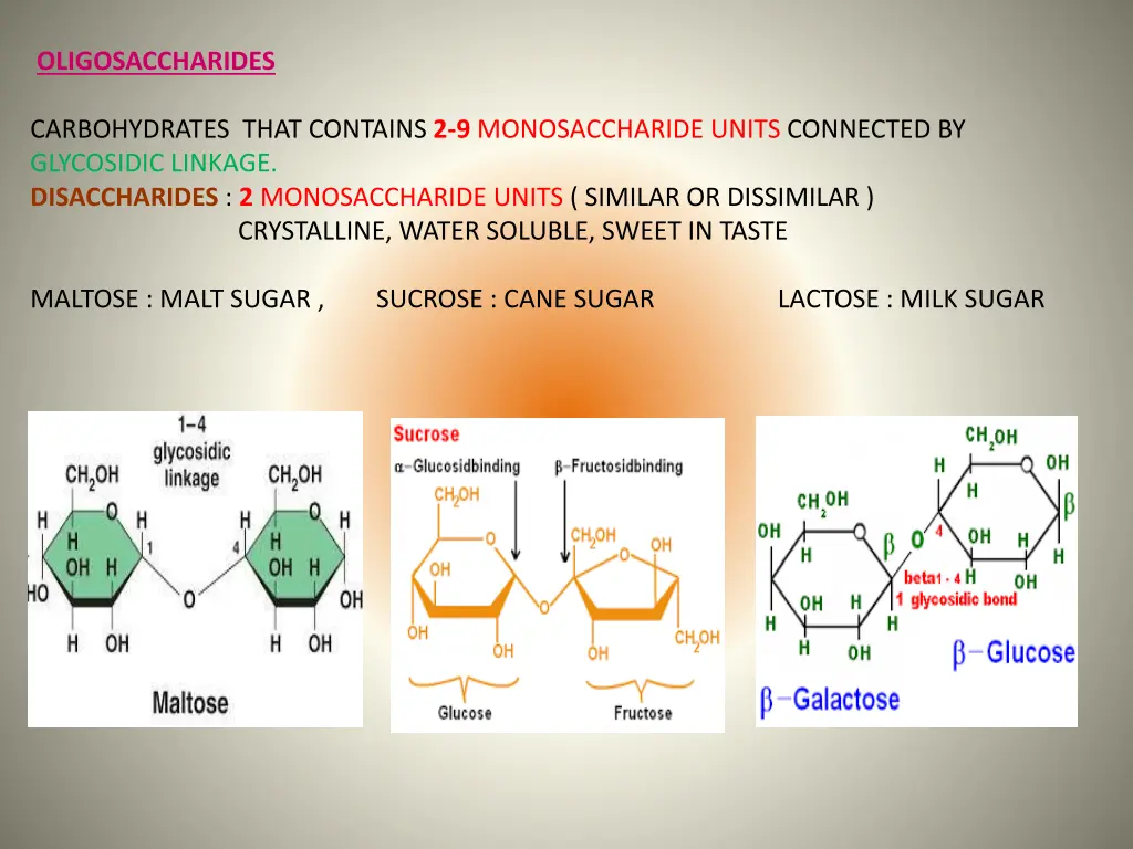 oligosaccharides