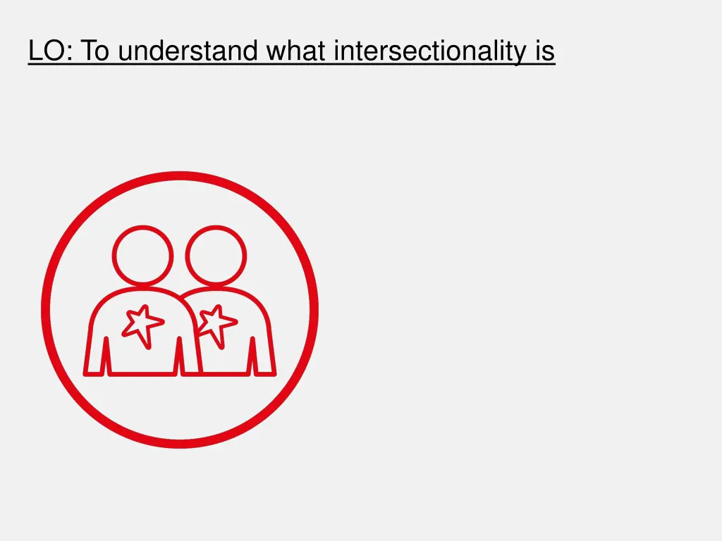 lo to understand what intersectionality is