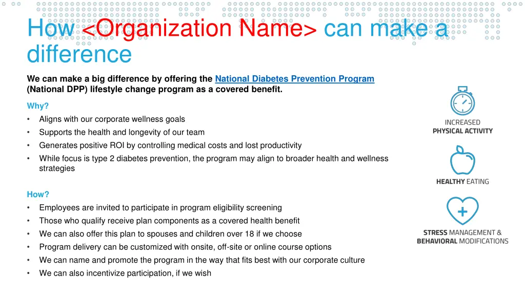 how organization name can make a difference