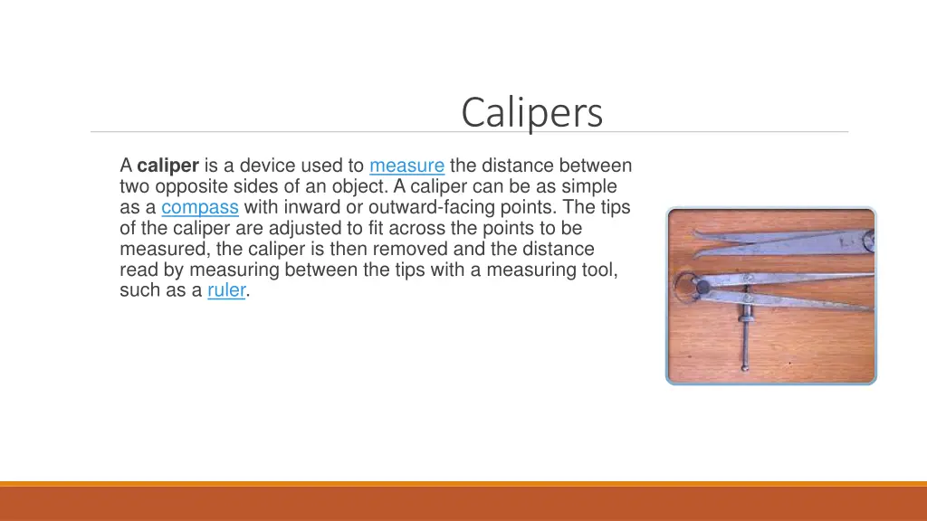 calipers