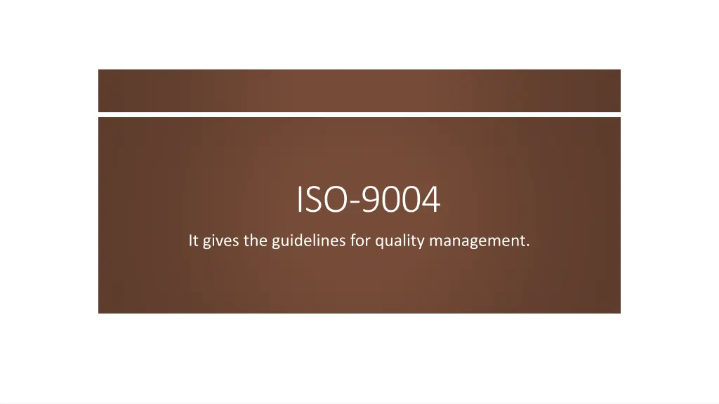 iso 9004