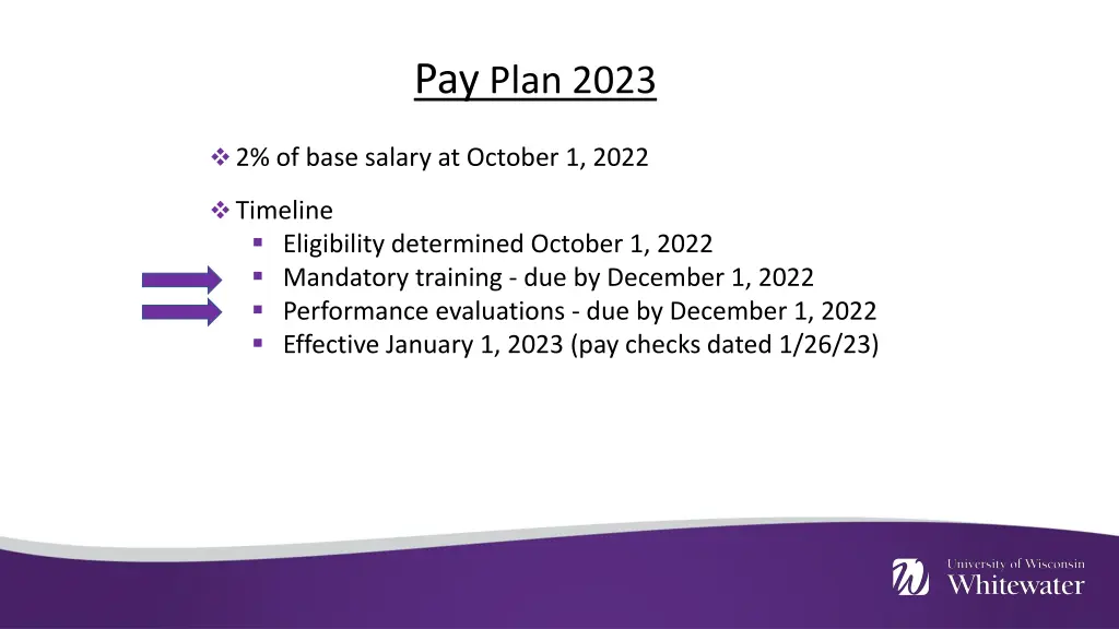 pay plan 2023