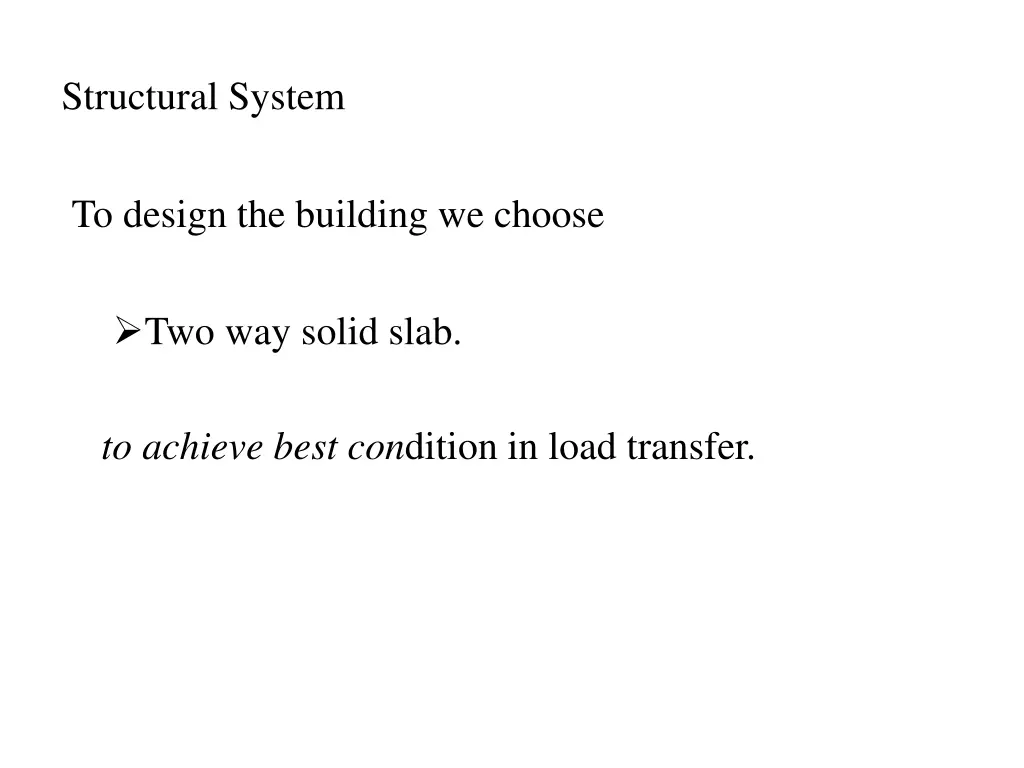 structural system