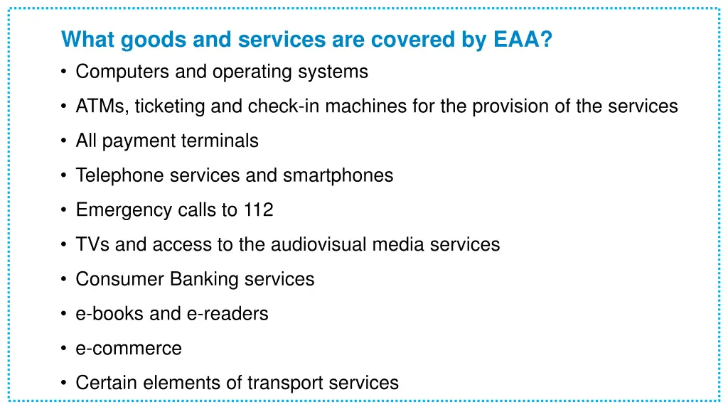 what goods and services are covered