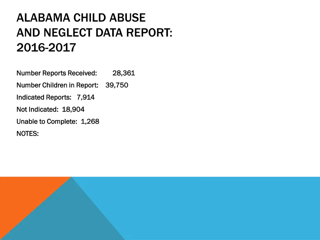 alabama child abuse and neglect data report 2016