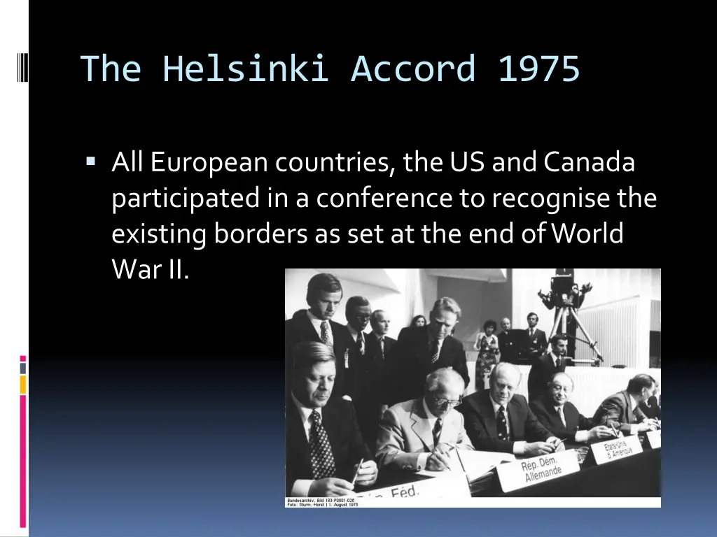 the helsinki accord 1975