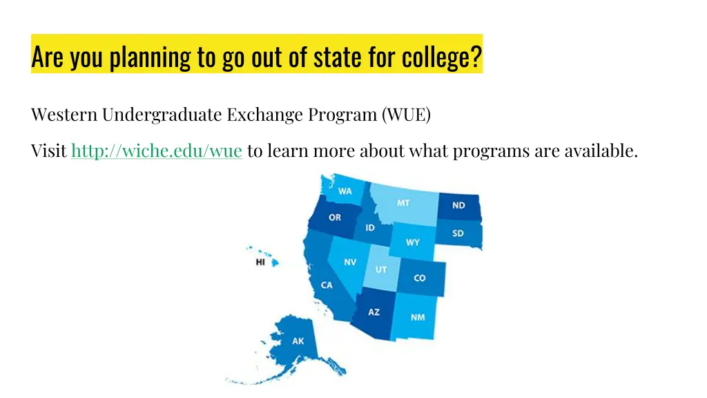 are you planning to go out of state for college