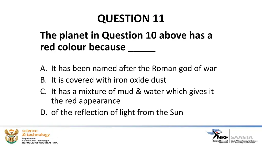 question 11 1