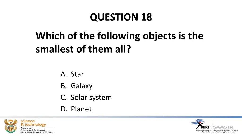 question 18