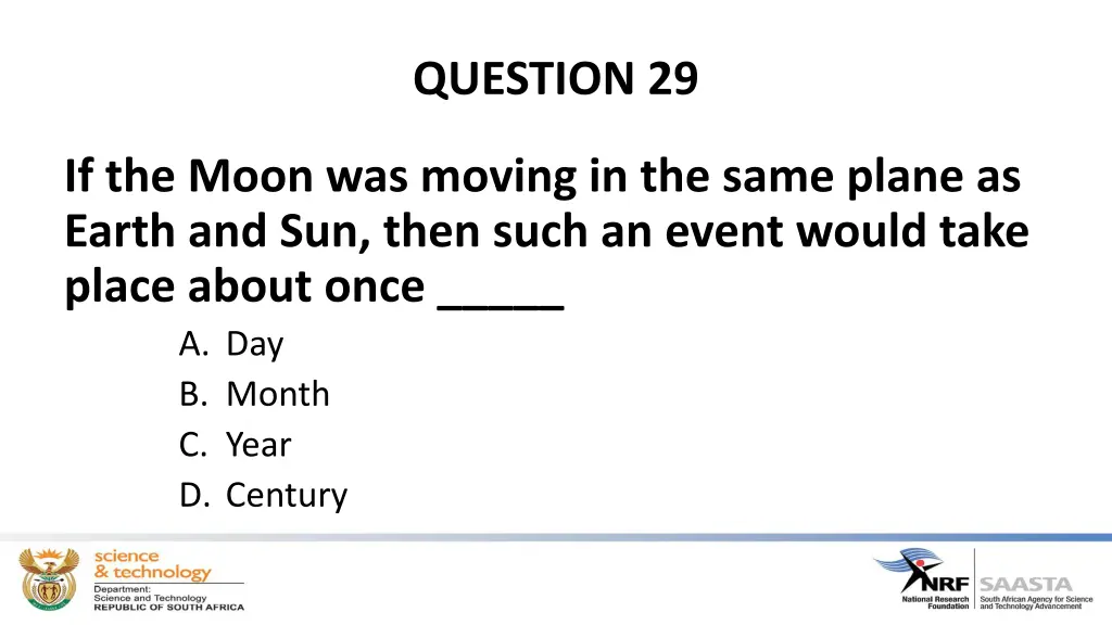 question 29