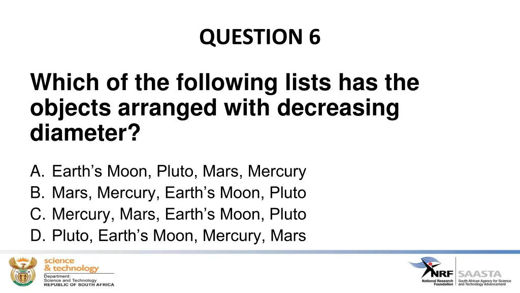 question 6 1