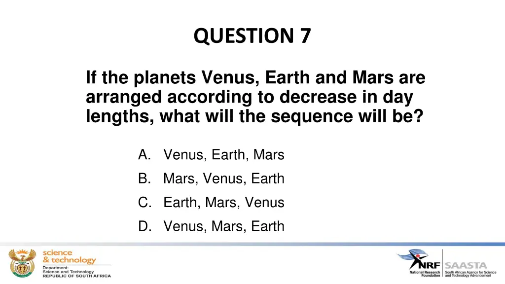 question 7 1