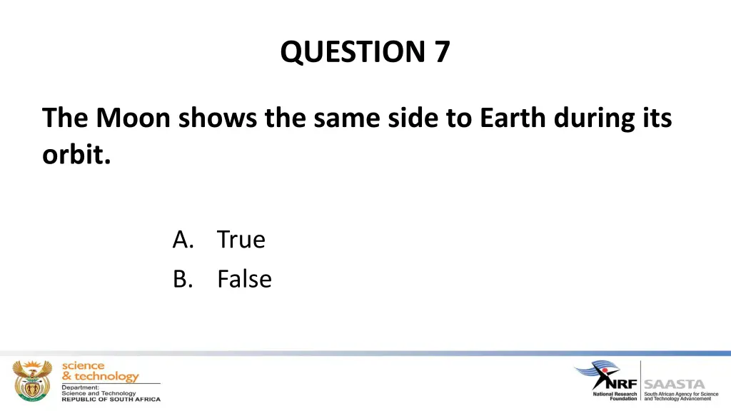 question 7