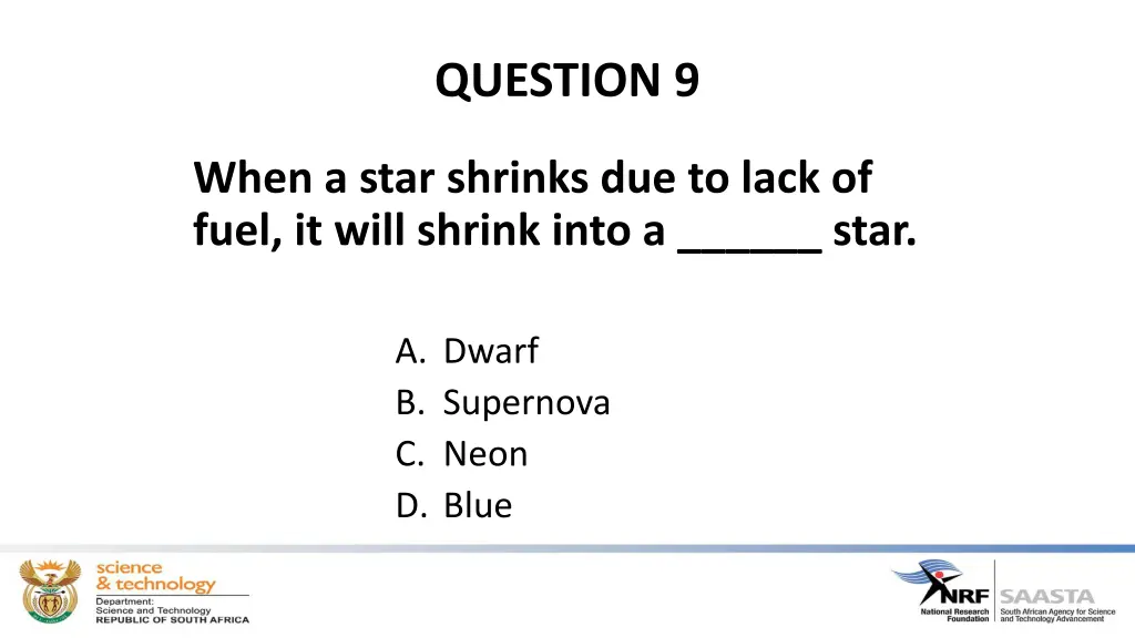 question 9 1