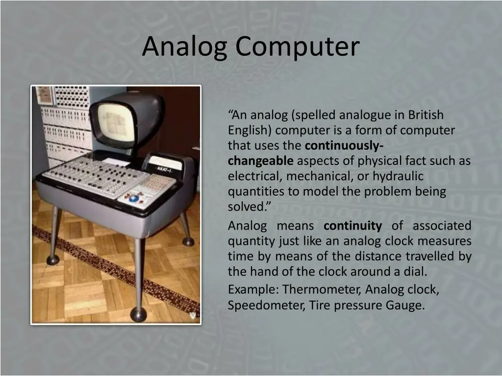 analog computer