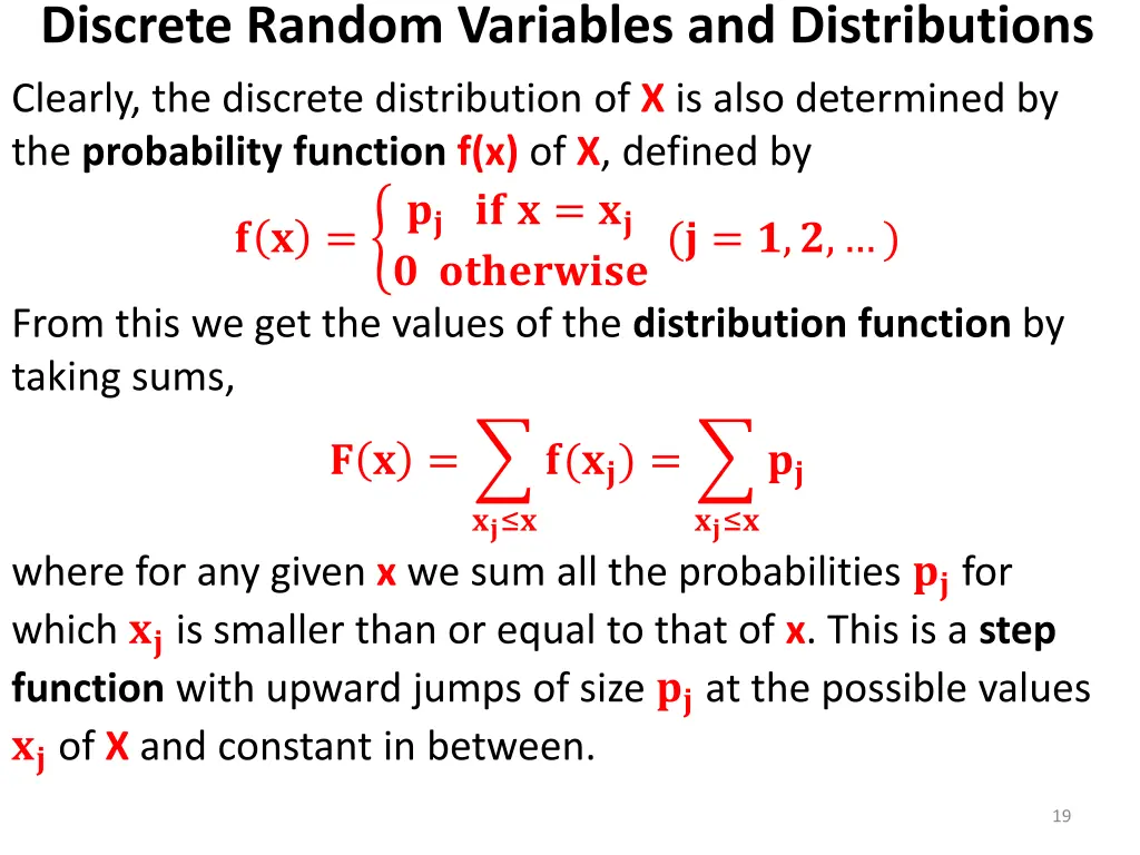 discrete random variables and distributions 1