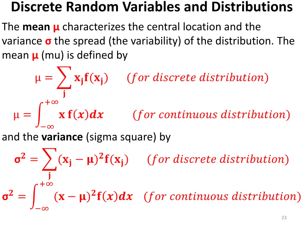 discrete random variables and distributions 4