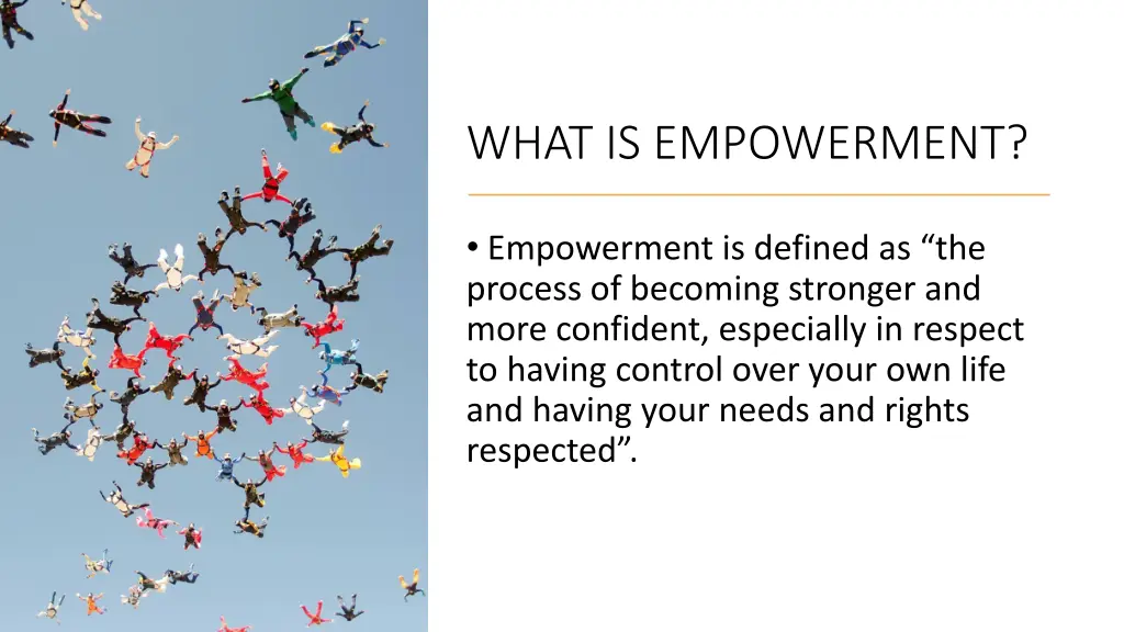 what is empowerment